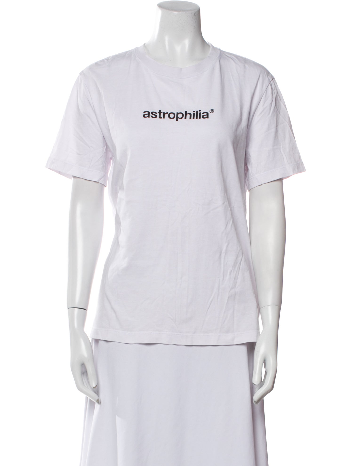 MSGM Graphic Print Crew Neck T-Shirt