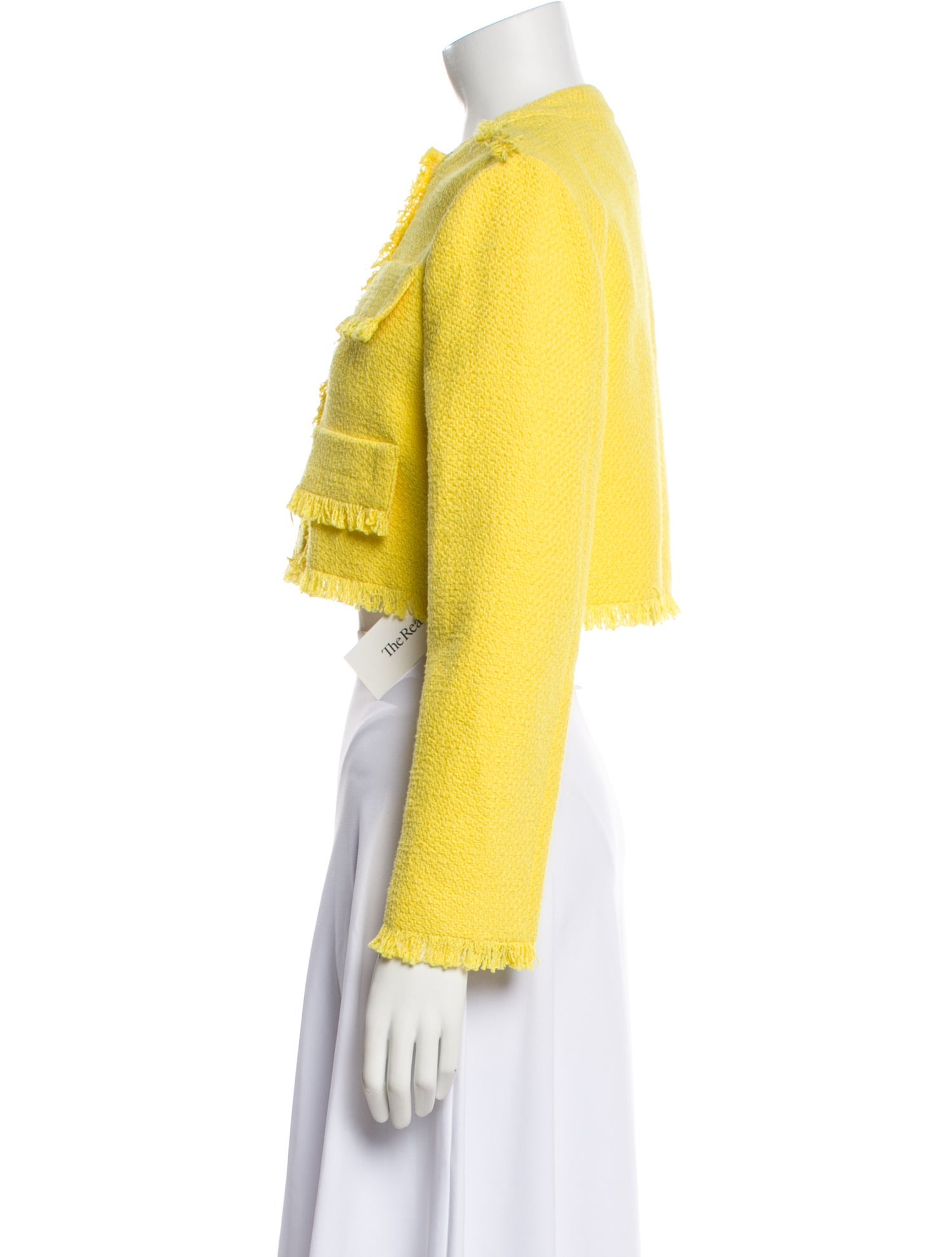 MSGM Tweed Pattern Bolero