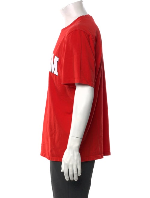 MSGM Graphic Print Crew Neck T-Shirt