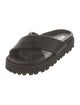 MSGM Leather Slides