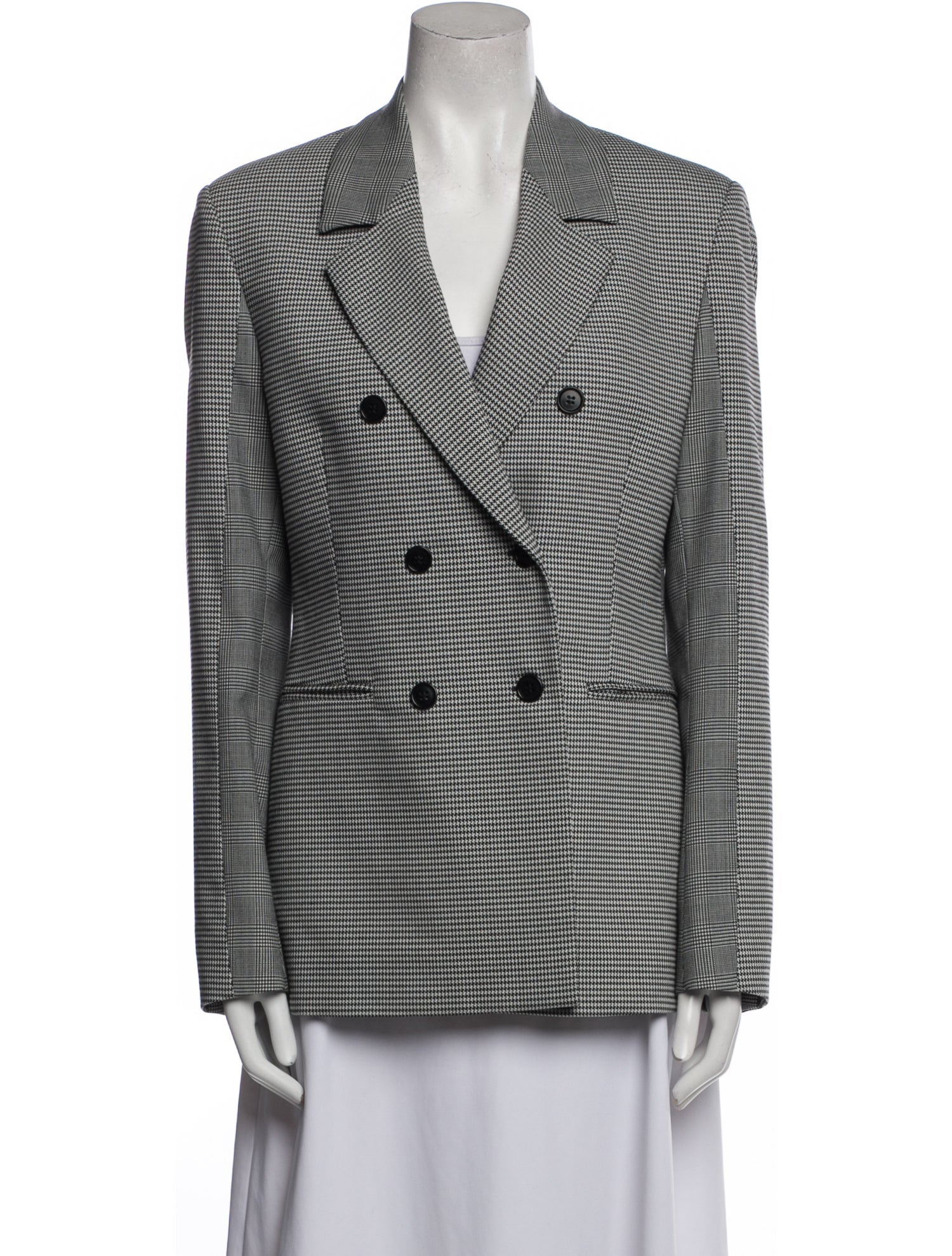 MSGM Plaid Print Blazer