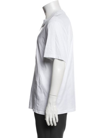 MSGM Graphic Print Crew Neck T-Shirt