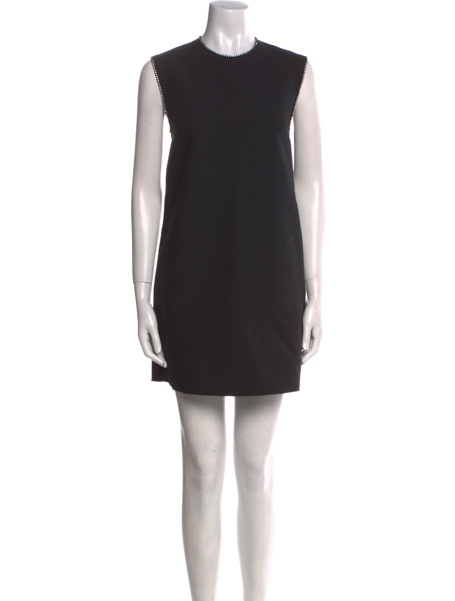 MSGM Crew Neck Mini Dress