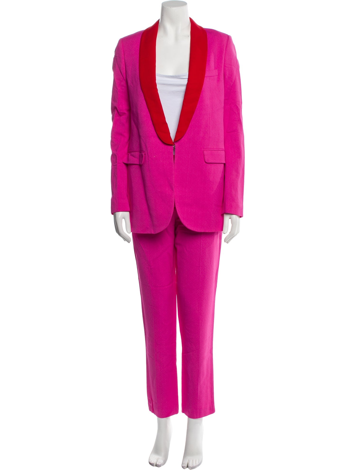 MSGM Colorblock Pattern Pantsuit w/ Tags