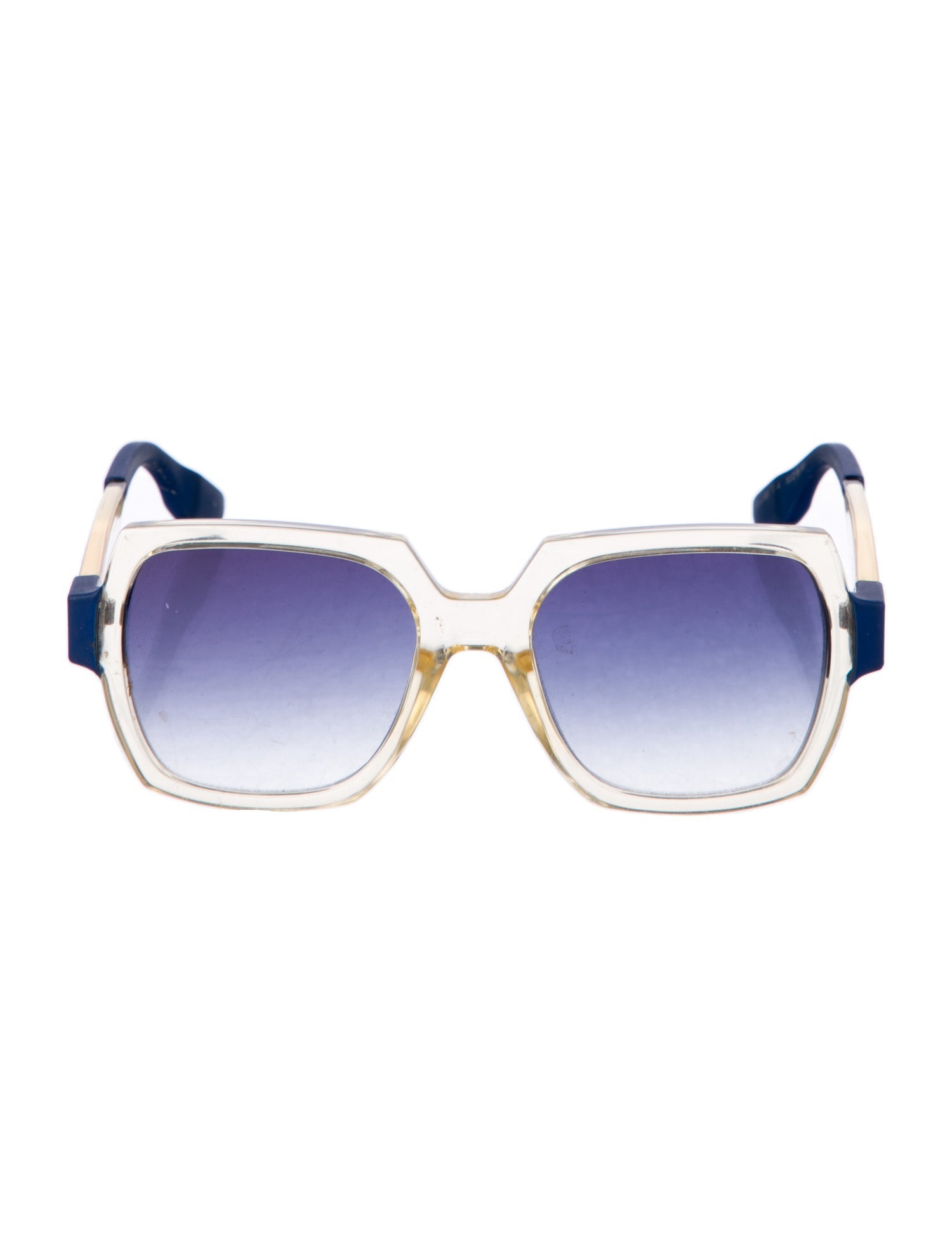 MSGM Wayfarer Mirrored Sunglasses