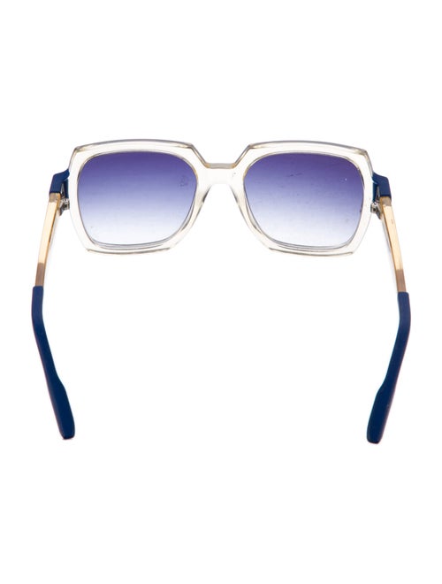 MSGM Wayfarer Mirrored Sunglasses