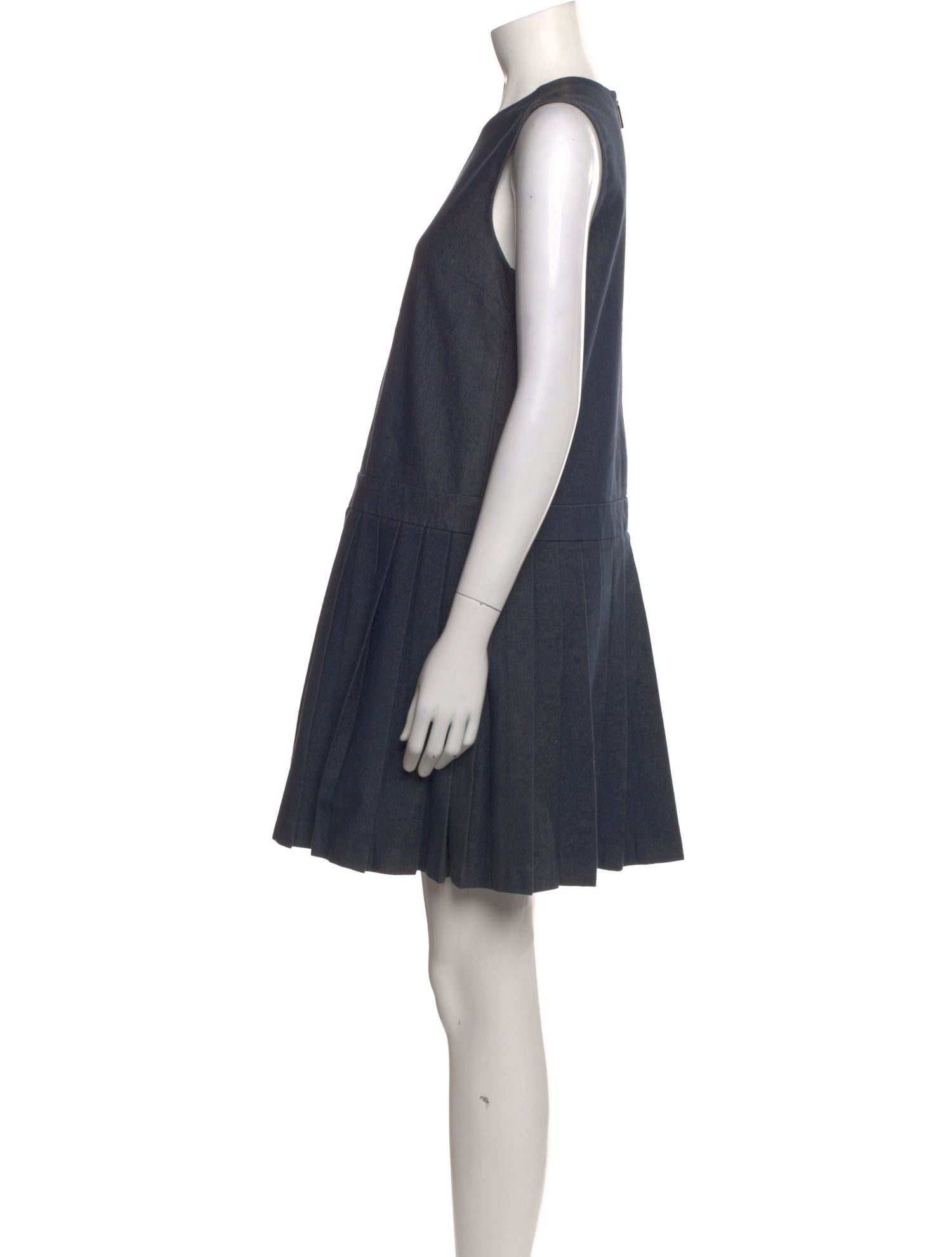 MSGM Crew Neck Knee-Length Dress