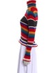 MSGM Striped Turtleneck Sweater
