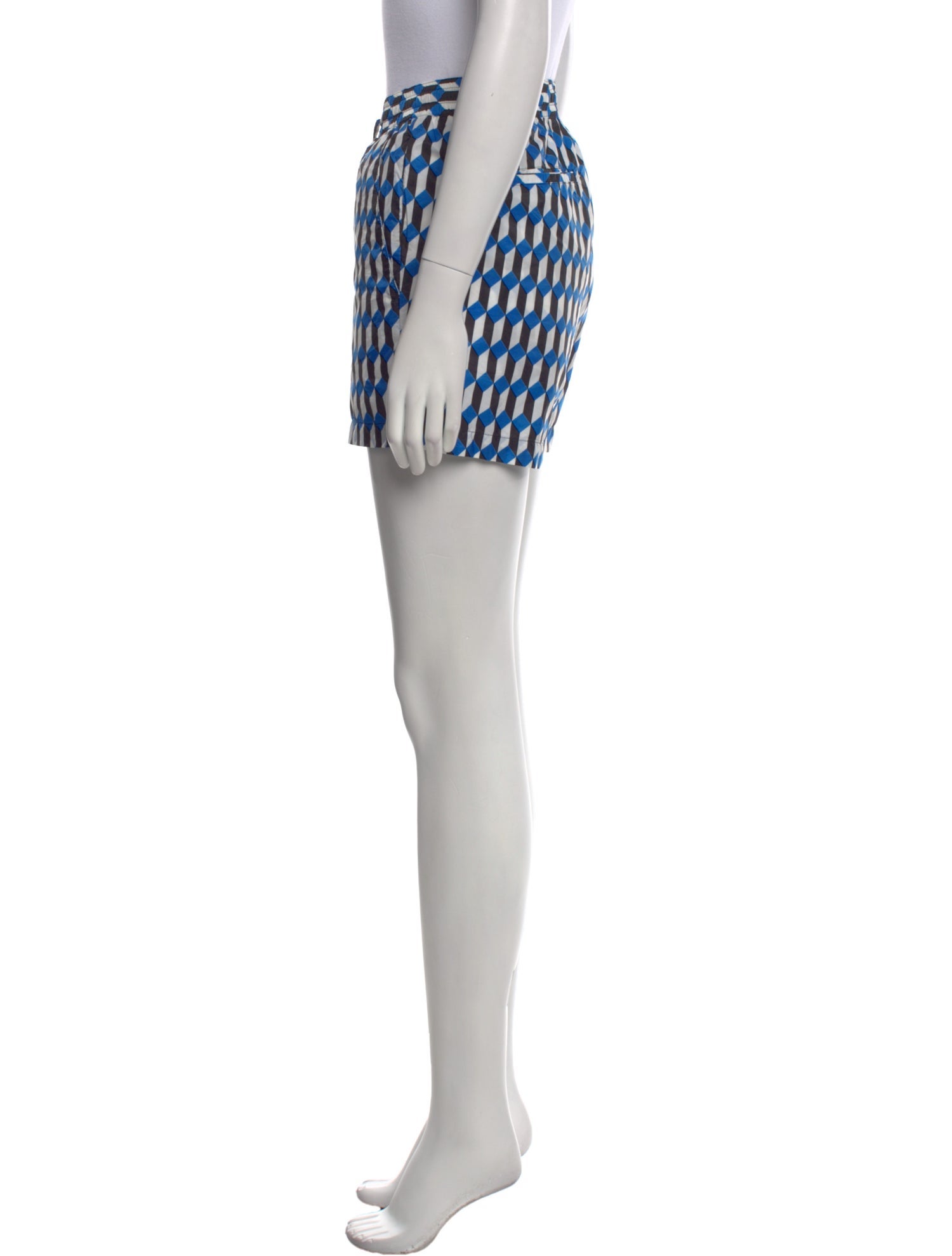 MSGM Printed Mini Shorts