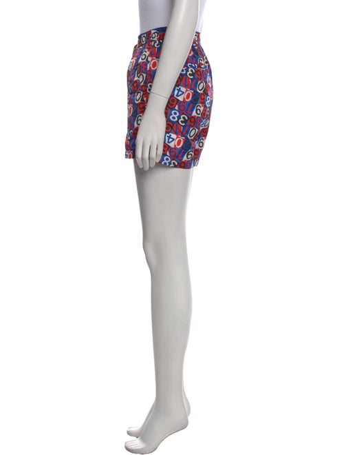 MSGM Printed Mini Shorts