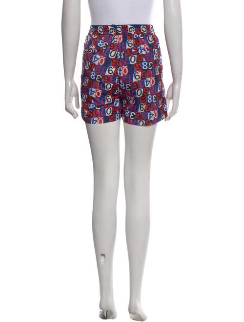 MSGM Printed Mini Shorts