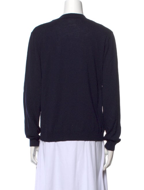 MSGM Virgin Wool Graphic Print Sweater