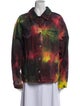 MSGM Printed Denim Jacket