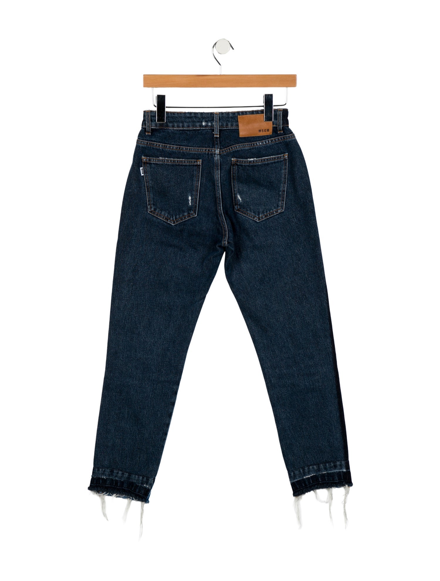MSGM Mid-Rise Straight Leg Jeans