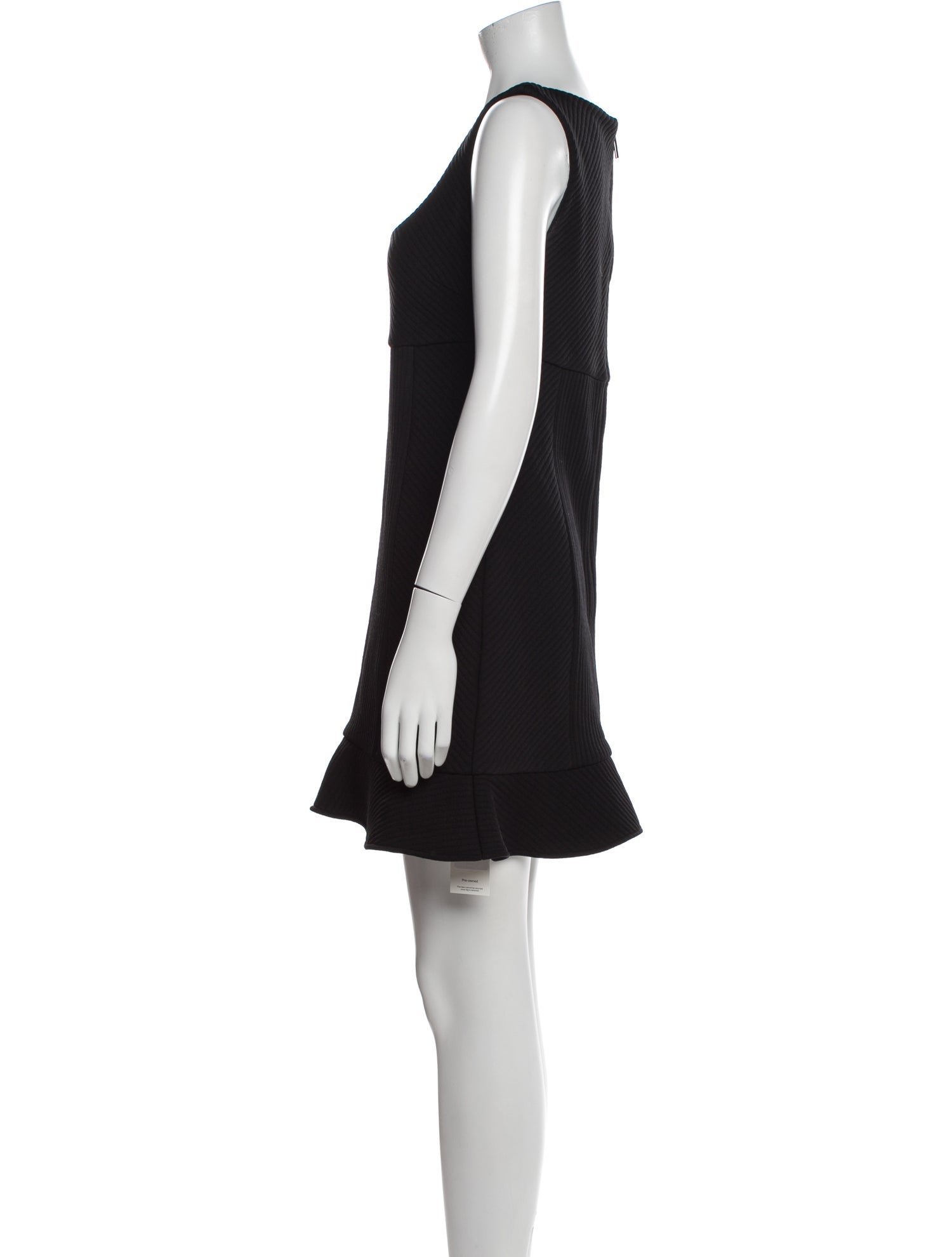 MSGM Scoop Neck Mini Dress