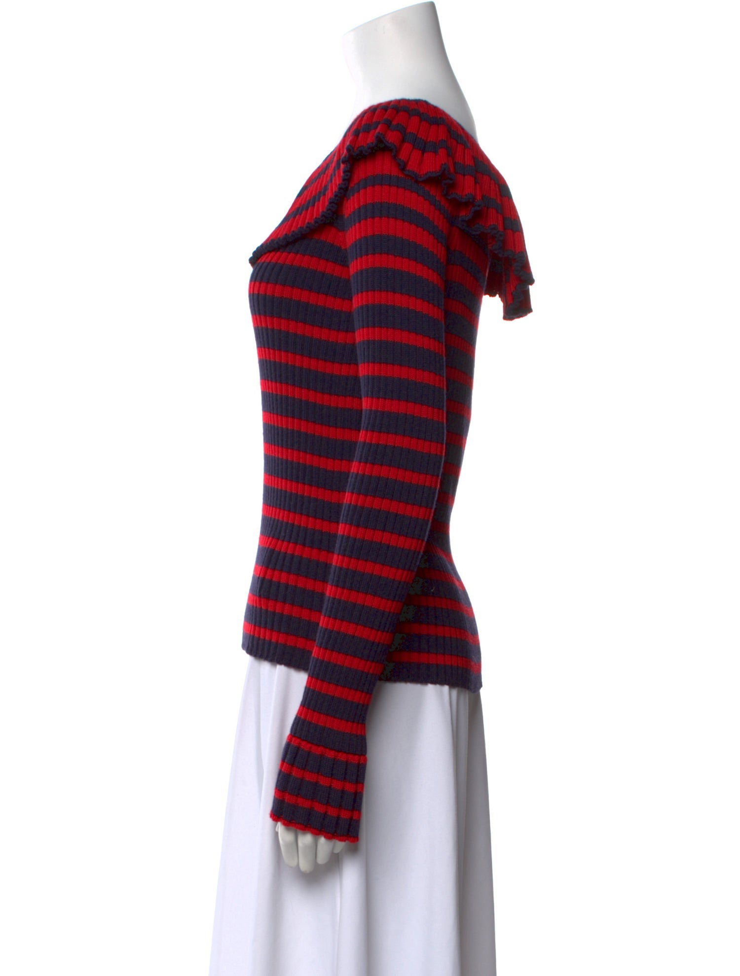 MSGM Wool Striped Top