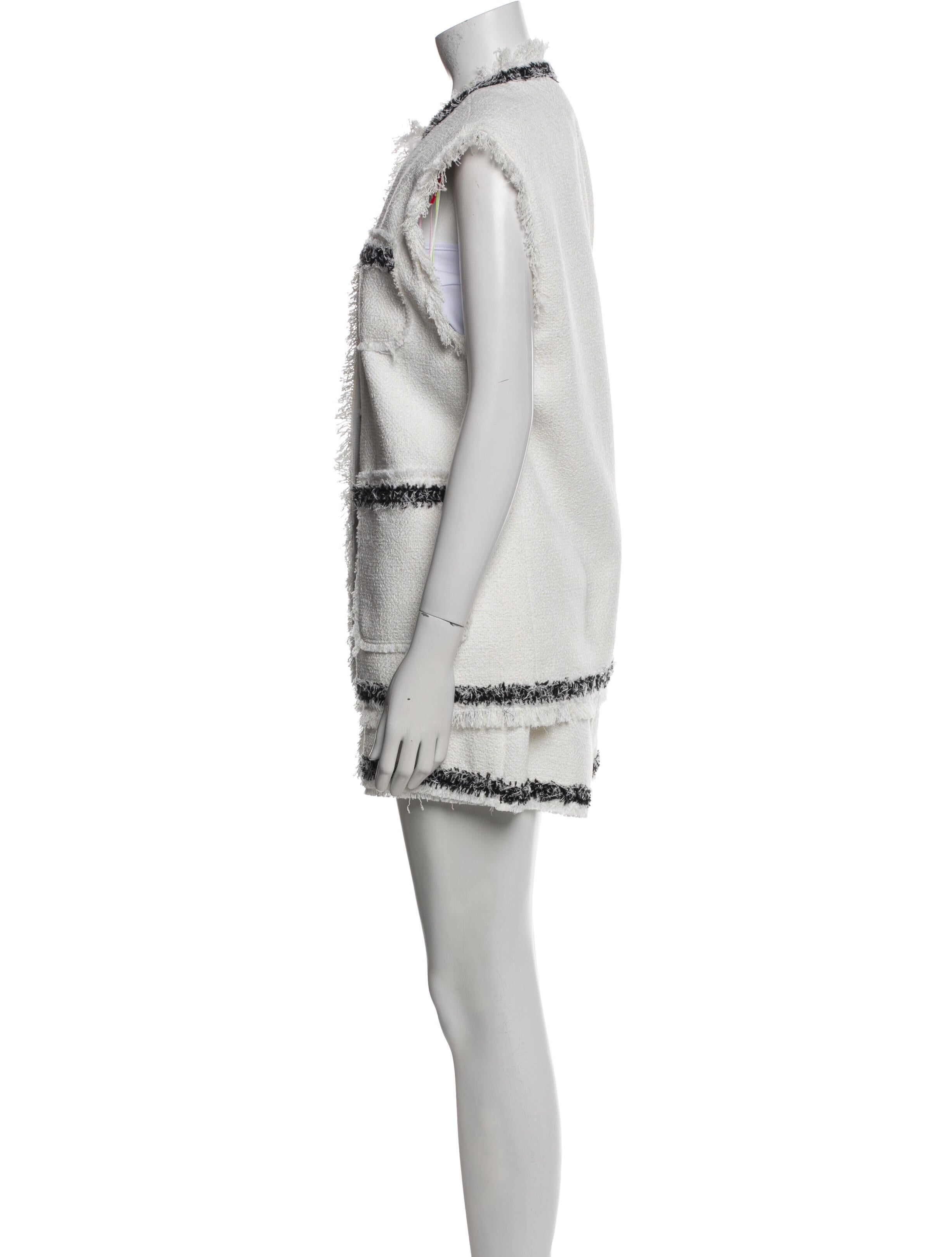 MSGM Tweed Pattern Short Set w/ Tags