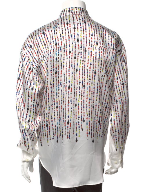 MSGM Printed Long Sleeve Shirt