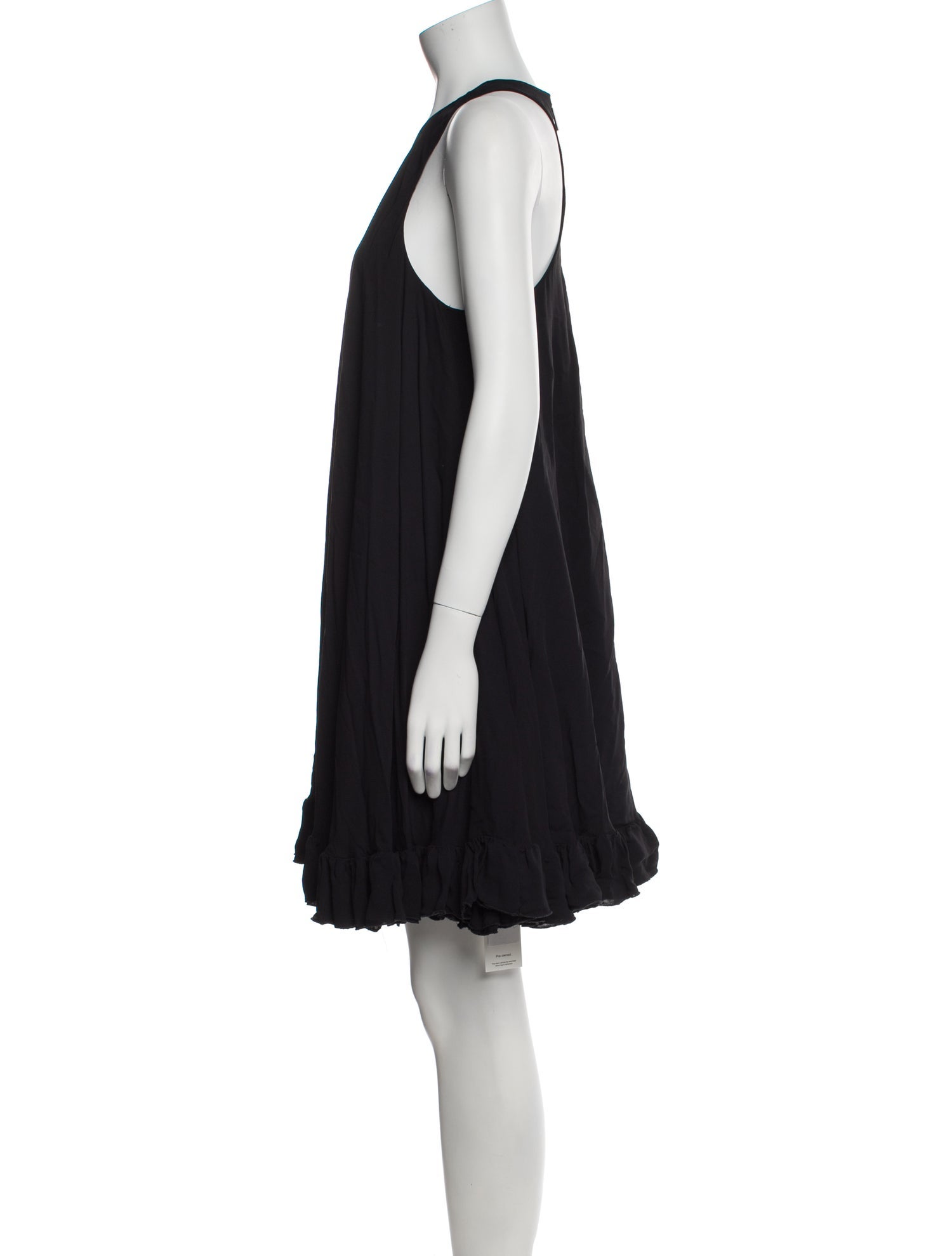 MSGM Crew Neck Mini Dress