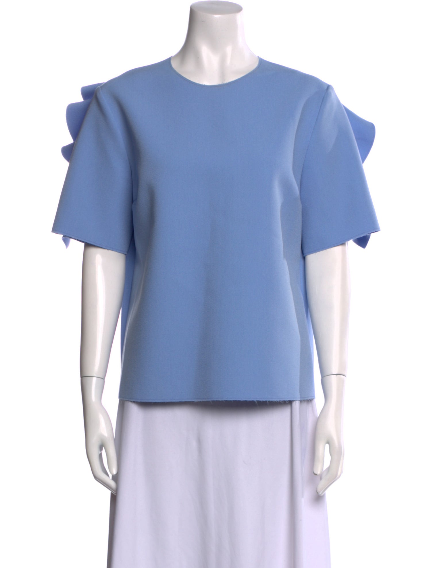 MSGM Crew Neck Short Sleeve T-Shirt