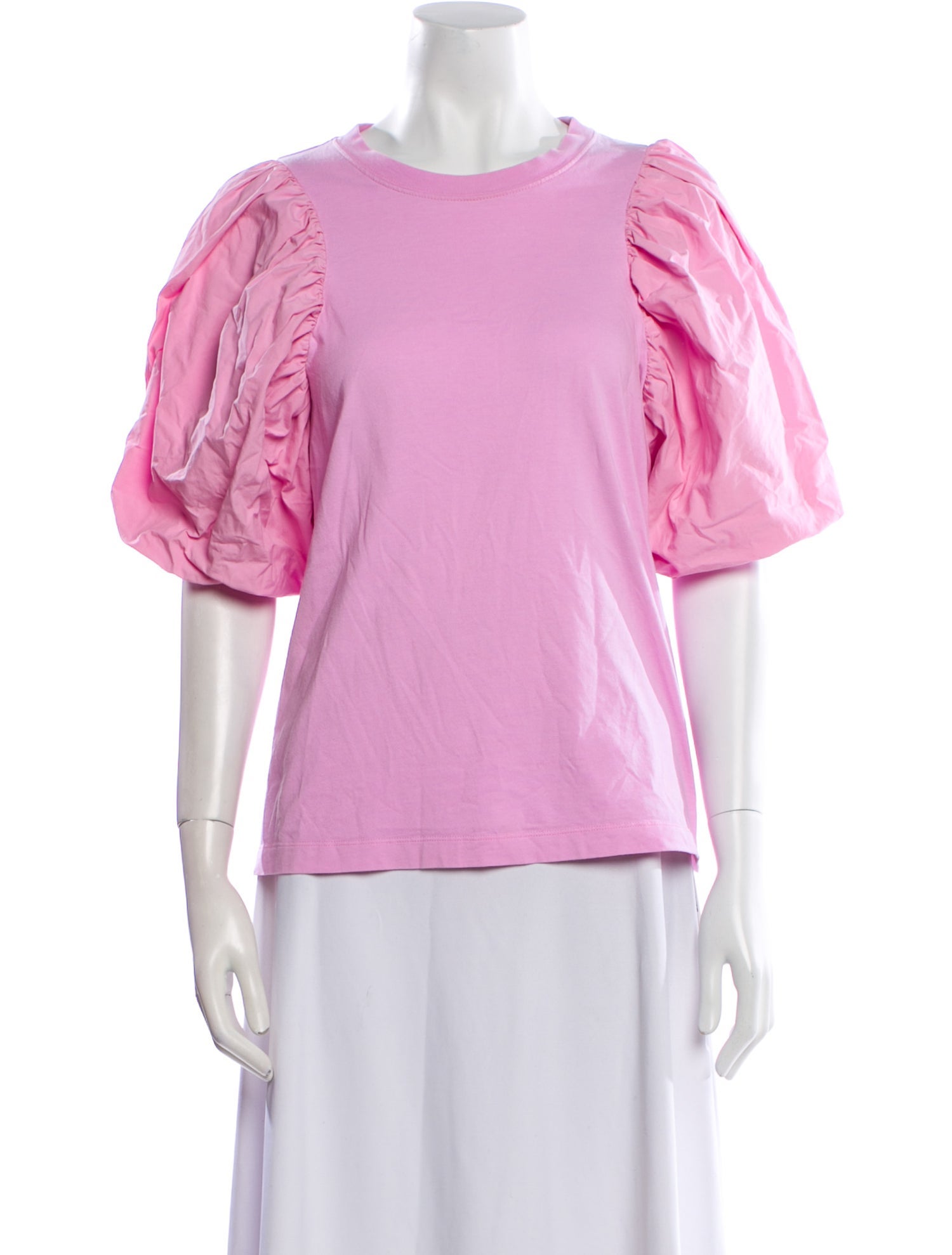 MSGM Crew Neck Short Sleeve T-Shirt