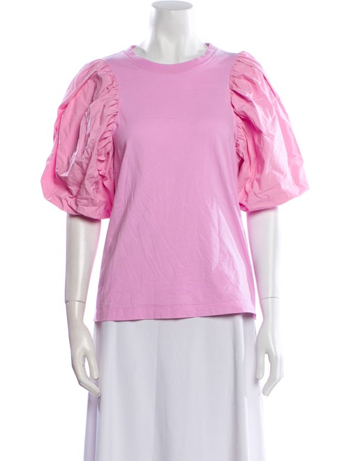 MSGM Crew Neck Short Sleeve T-Shirt