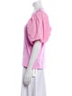 MSGM Crew Neck Short Sleeve T-Shirt