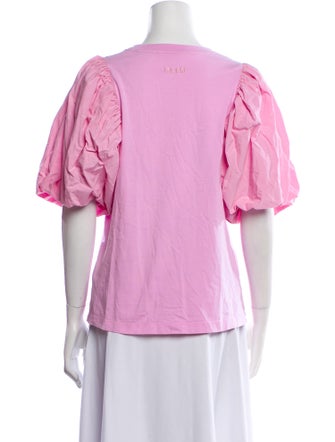 MSGM Crew Neck Short Sleeve T-Shirt