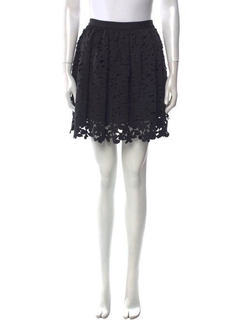 MSGM Lace Pattern Mini Skirt
