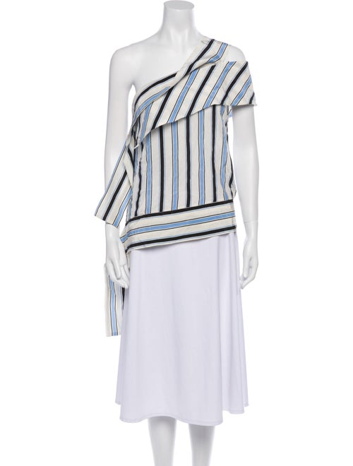 MSGM Silk Striped Tunic