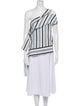 MSGM Silk Striped Tunic