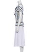 MSGM Silk Striped Tunic