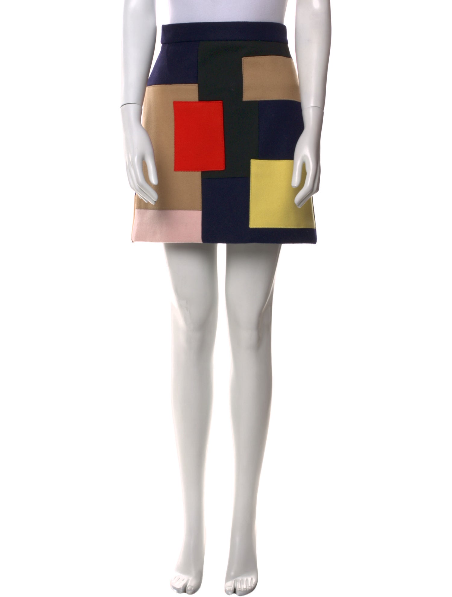 MSGM Wool Mini Skirt