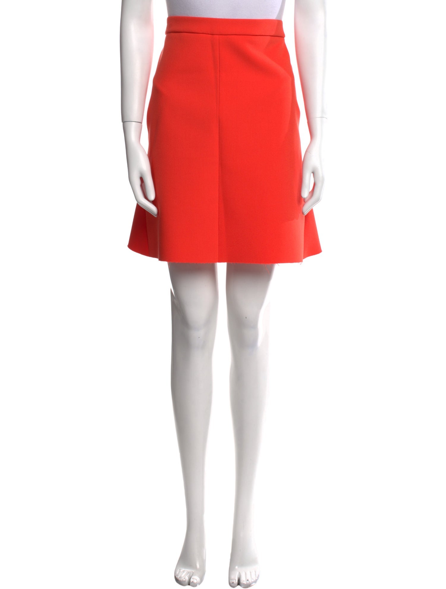 MSGM Pleated Accents Knee-Length Skirt