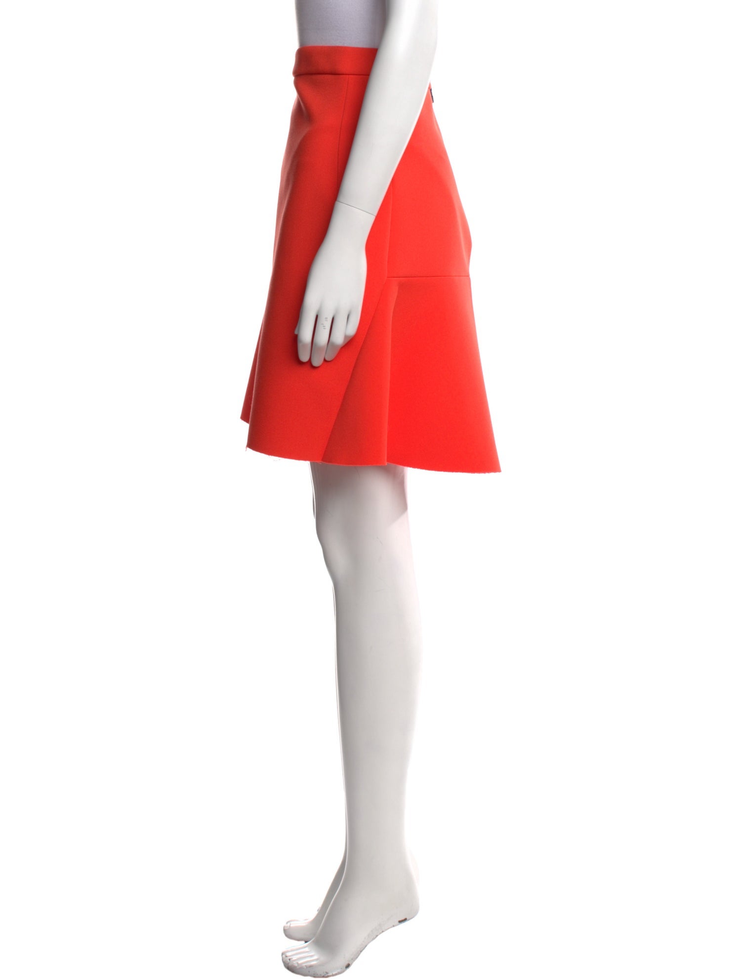 MSGM Pleated Accents Knee-Length Skirt