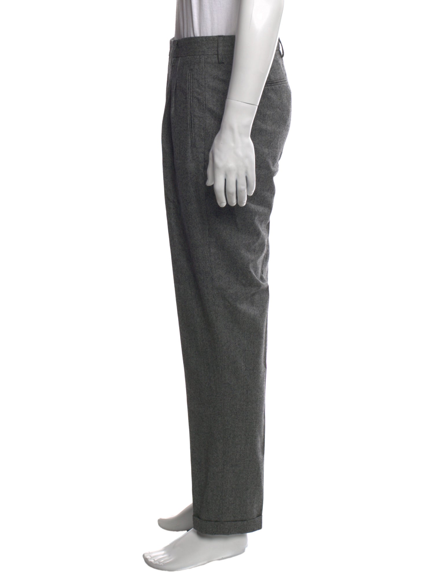 MSGM Wool Dress Pants