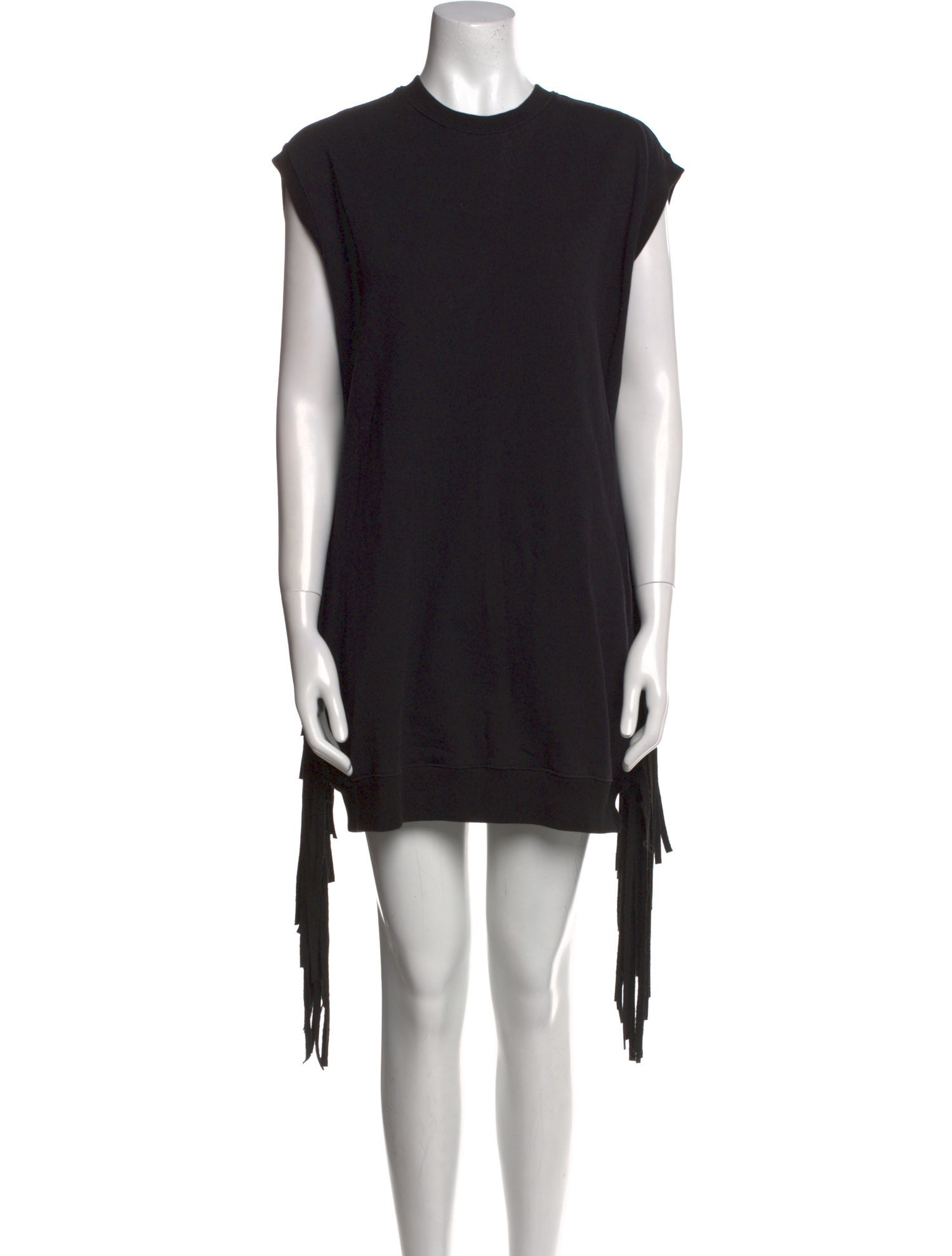 MSGM Crew Neck Mini Dress