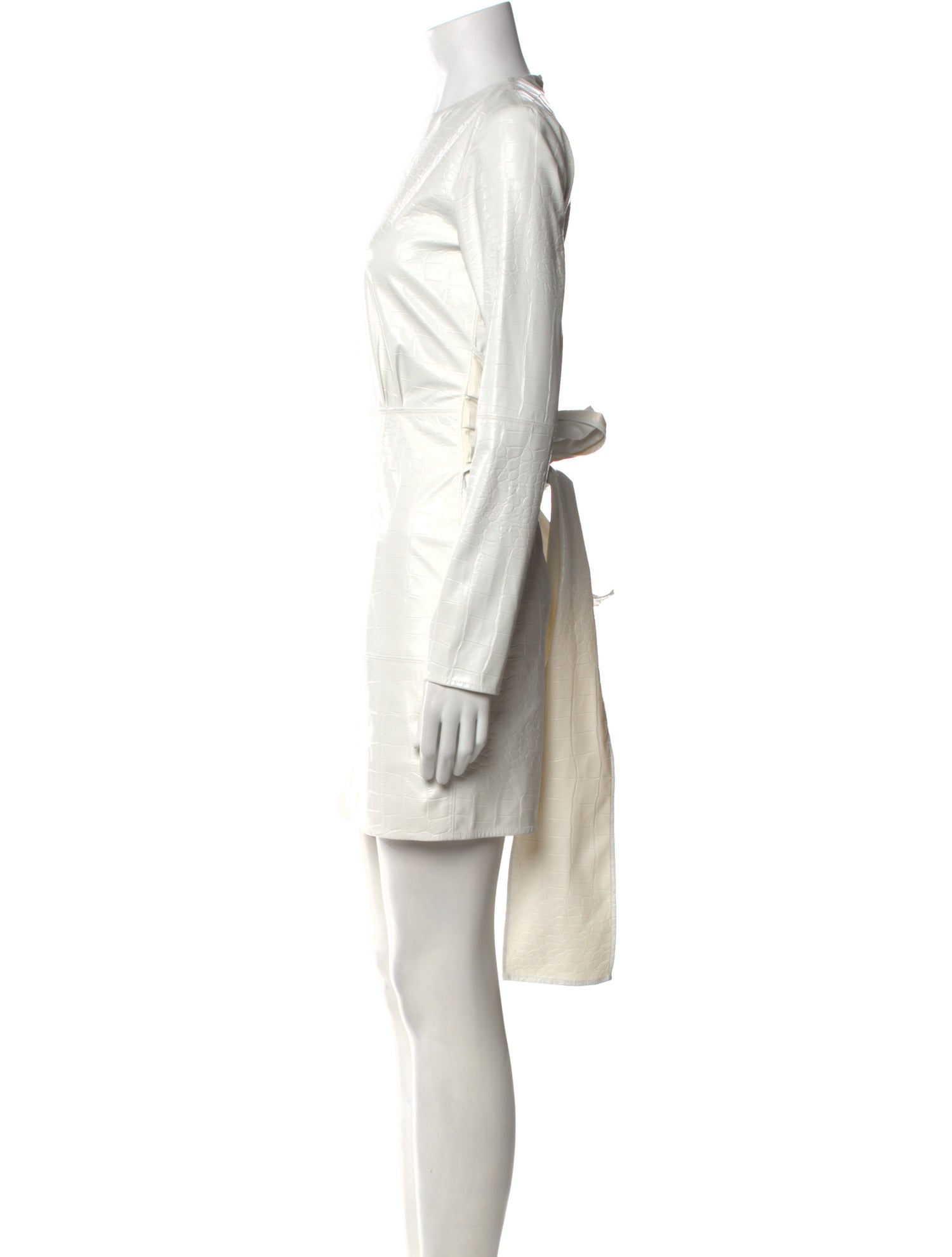 MSGM Crew Neck Mini Dress