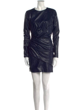 MSGM Crew Neck Mini Dress