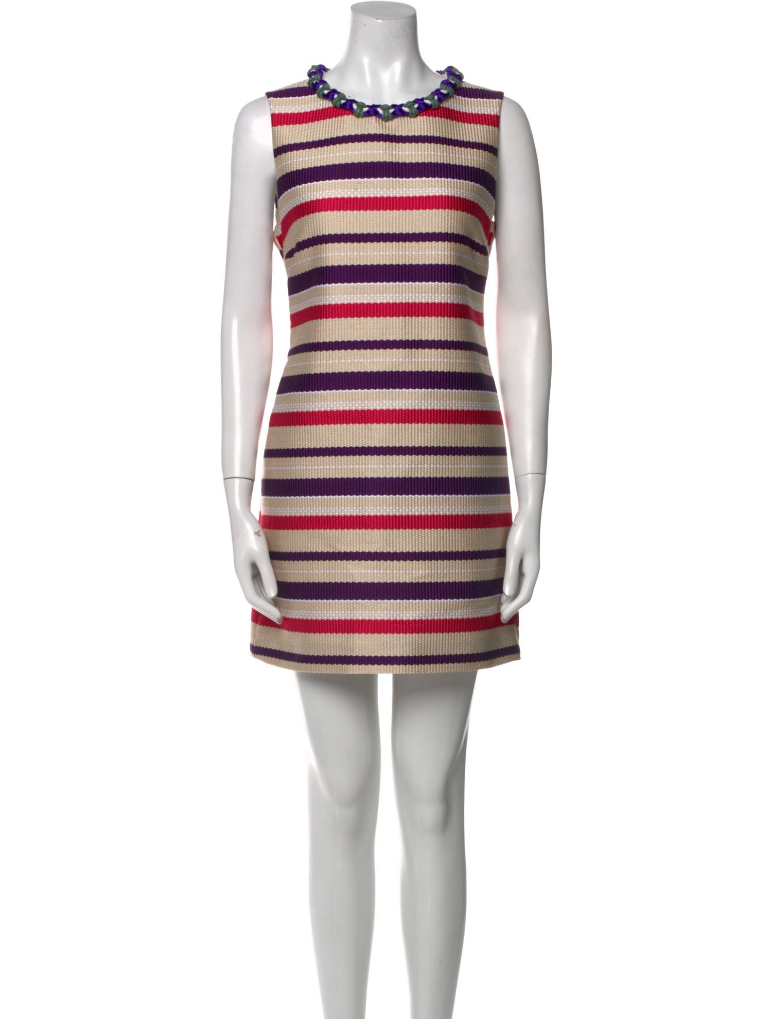 MSGM Striped Mini Dress