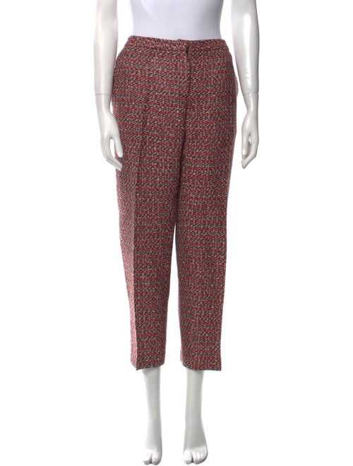 MSGM Printed Straight Leg Pants