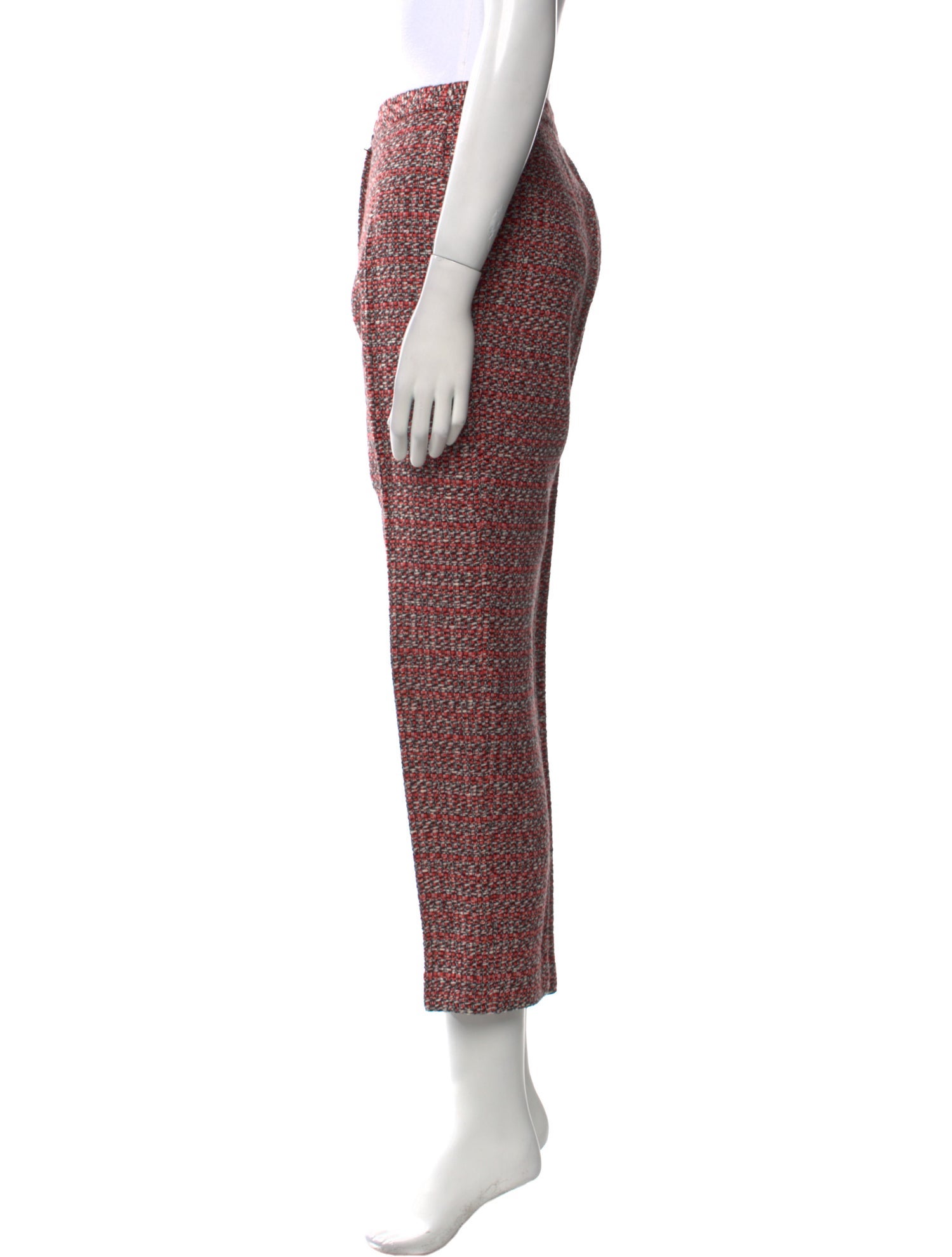 MSGM Printed Straight Leg Pants