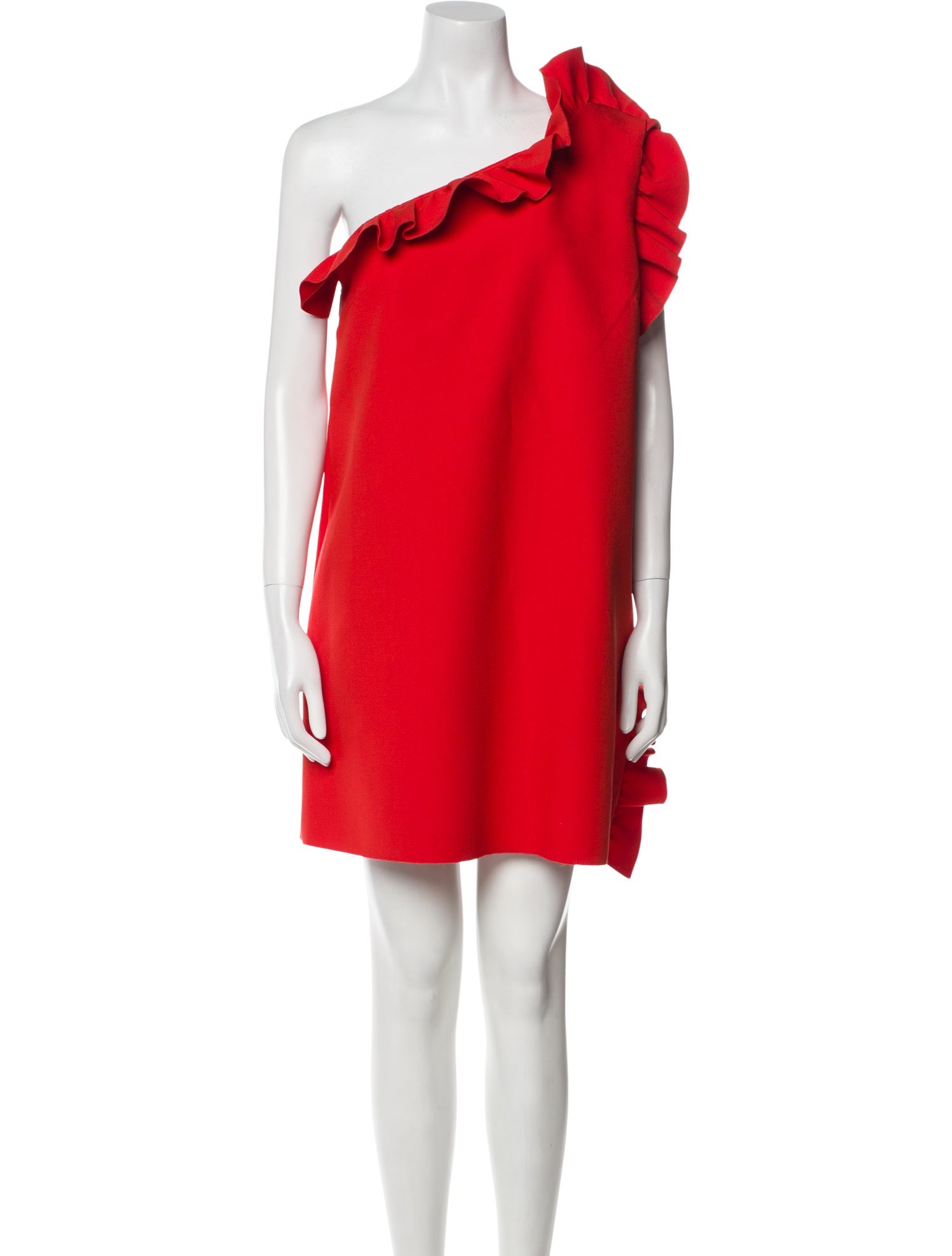 MSGM One-Shoulder Mini Dress