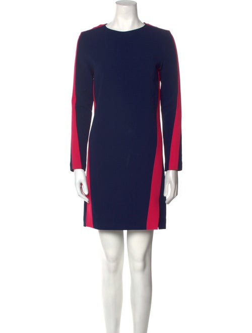 MSGM Colorblock Pattern Mini Dress