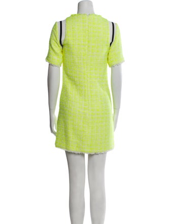 MSGM Crew Neck Mini Dress