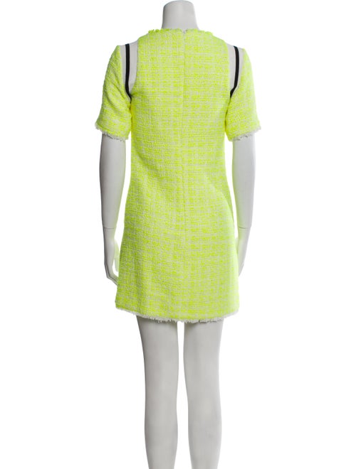 MSGM Crew Neck Mini Dress