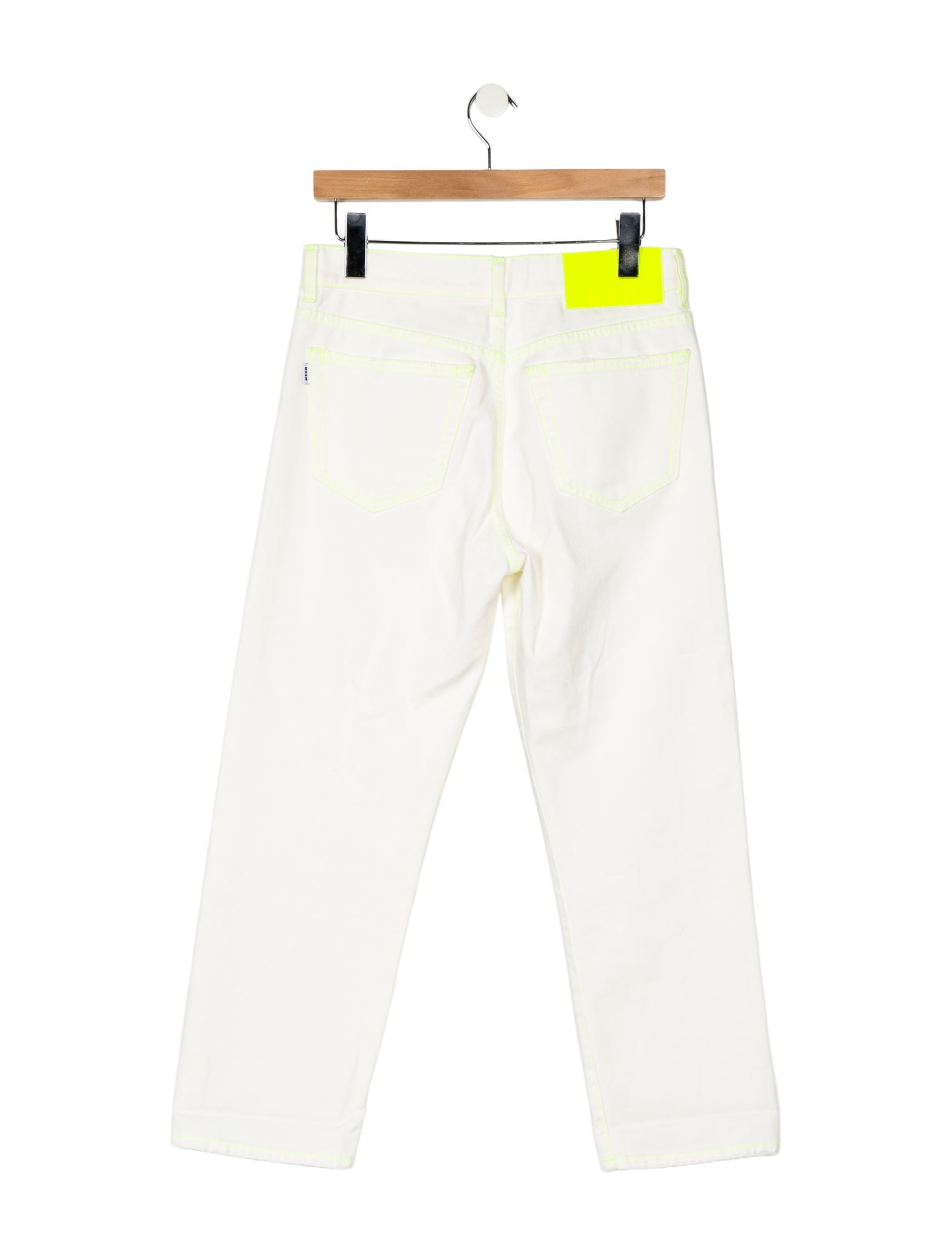 MSGM Mid-Rise Straight Leg Jeans