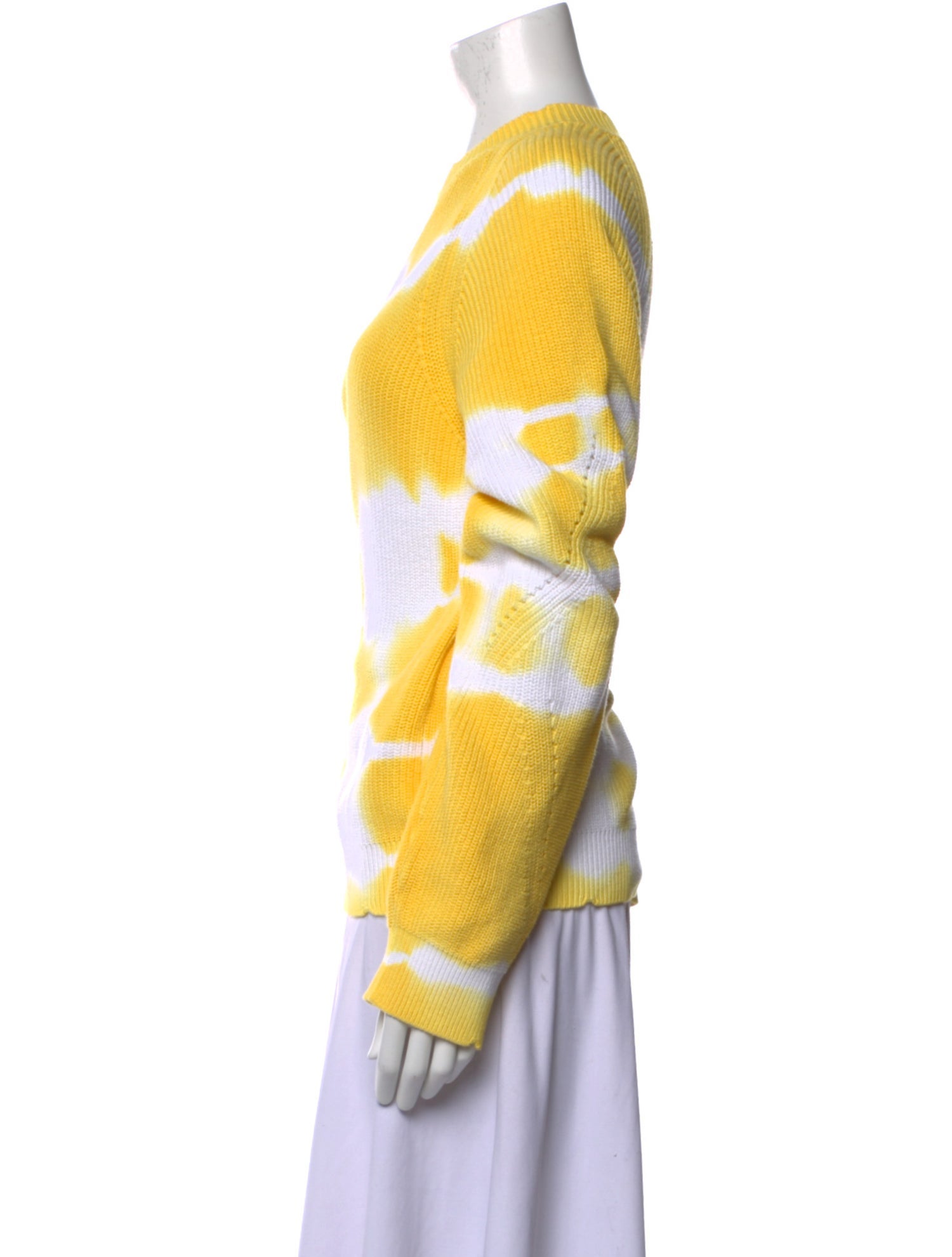 MSGM Printed Crew Neck Sweater