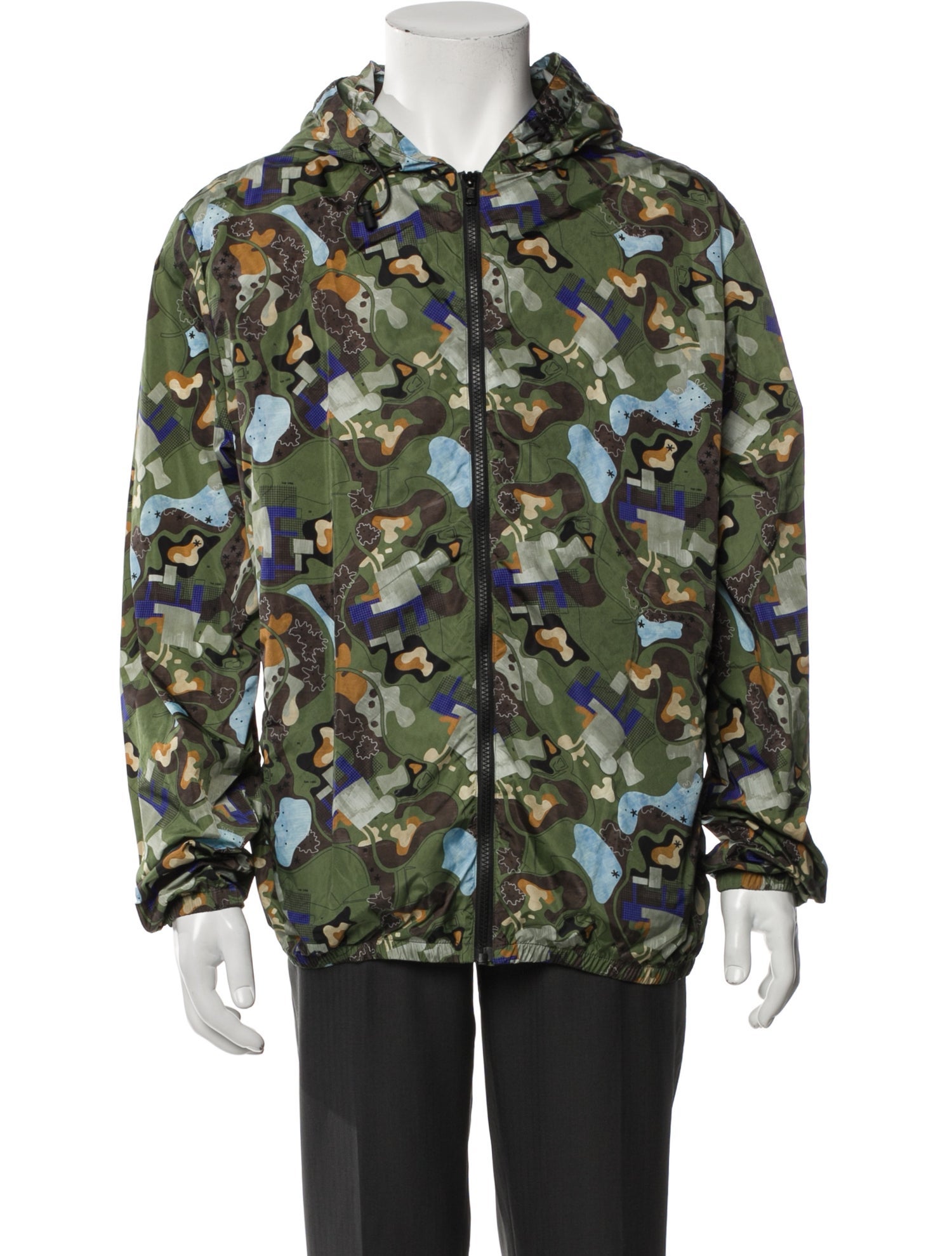 MSGM Printed Parka