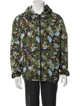 MSGM Printed Parka